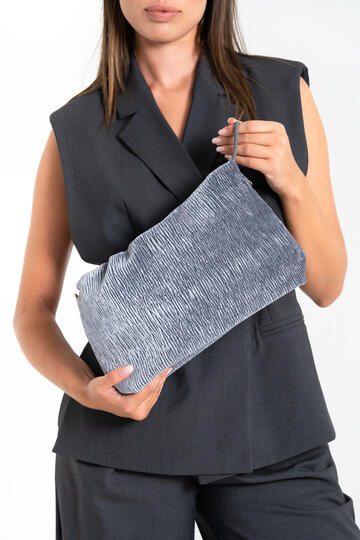 FIORENZA AMADORI FF27415 WOMEN'S VELVET CLUTCH - CIAM Centro Ingrosso Abbigliamento