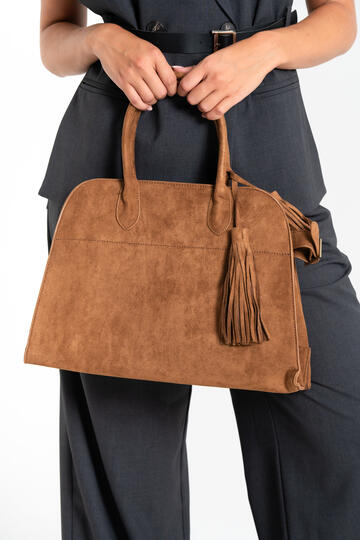 BORSA DONNA SCAMOSCIATA FIORENZA AMADORI CG233 - Fiorenza Amadori