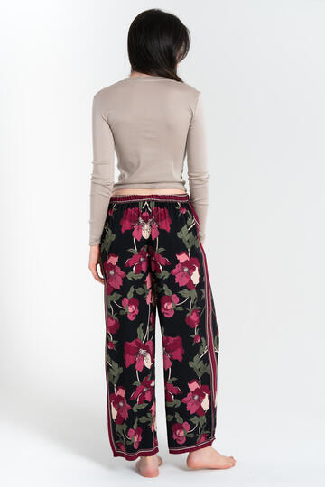 FIORENZA AMADORI 34587 LANGE DAMENHOSE MIT BLUMENMUSTER - CIAM Centro Ingrosso Abbigliamento