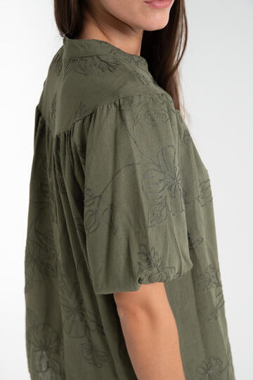 CAMICIA DONNA RICAMATA FIORENZA AMADORI MC267.763  - Fiorenza Amadori