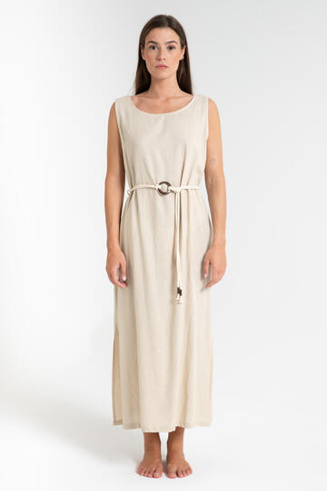 ABITO DONNA LUNGO IN LINO FIORENZA AMADORI 7853  - Fiorenza Amadori