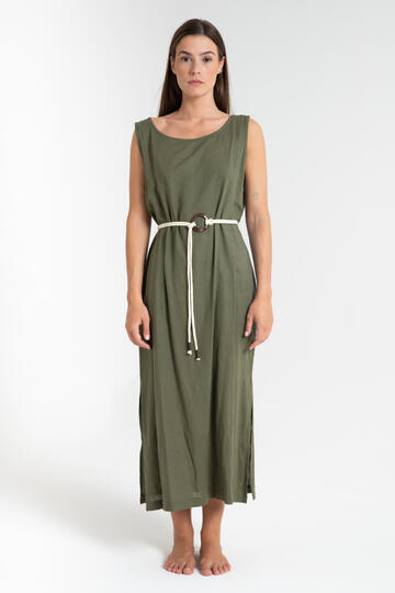 ABITO DONNA LUNGO IN LINO FIORENZA AMADORI 7853  - Fiorenza Amadori