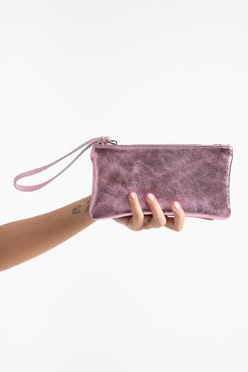 POCHETTE RETTANGOLARE VERA PELLE FIORENZA AMADORI   - Fiorenza Amadori