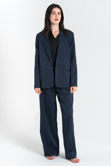 PANTALONE GESSATO DONNA FIORENZA AMADORI 148B  - Fiorenza Amadori