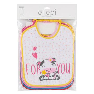 CHILDREN'S BIB IN PLASTIC-COATED SPONGE WITH ELASTIC 28x36 ELLEPI AD9576 - CIAM Centro Ingrosso Abbigliamento