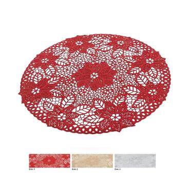 Reine Christmas Round Placemat - CIAM Centro Ingrosso Abbigliamento