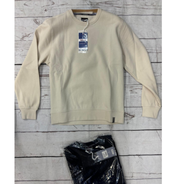 FELPA GIROCOLLO DA UOMO M-3XL BAM5002 Baci & Abbracci  - CIAM Centro Ingrosso Abbigliamento