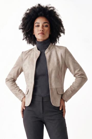 Fiorenza Amadori K4659T68 deerskin jacket - CIAM Centro Ingrosso Abbigliamento