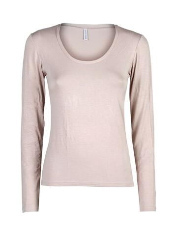 Maglia donna a manica lunga in bamboo Magic Dream Corallo - CIAM Centro Ingrosso Abbigliamento