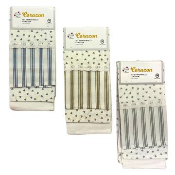 SET 3 STROFINACCI LOVELY HOME CORAZON&nbsp;