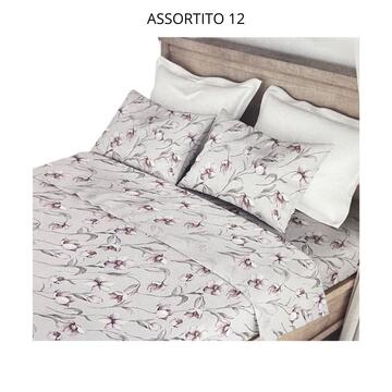 COMPLETO LETTO MATRIMONIALE FLANELLA LOVELY HOME MONTE BIANCO (2 PIAZZE) - CIAM Centro Ingrosso Abbigliamento