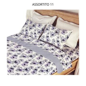 COMPLETO LETTO MATRIMONIALE FLANELLA LOVELY HOME MONTE BIANCO (2 PIAZZE) - CIAM Centro Ingrosso Abbigliamento