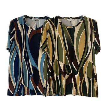 BLUSA OVER MANICHE CORTE FANTASIA CHIARA AUTIERI MA4046&nbsp;