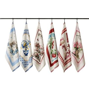 SET 6 STROFINACCI CUCINA LOVELY HOME COUNTRY&nbsp;&nbsp; - CIAM Centro Ingrosso Abbigliamento