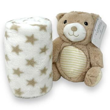 SET REGALO NEONATO COPERTINA E PELUCHE NAZARENO GABRIELLI NG4750