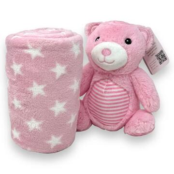 SET REGALO NEONATO COPERTINA E PELUCHE NAZARENO GABRIELLI NG4750