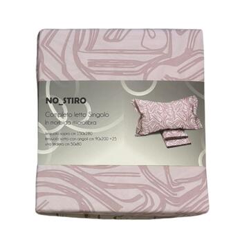 COMPLETO LETTO MATRIMONIALE MICROFIBRA NOVIA NO STIRO - 2 PIAZZE&nbsp;