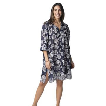 ABITO PRENDISOLE DONNA COTONE SCOLLO V MARILA RUBY - CIAM Centro Ingrosso Abbigliamento