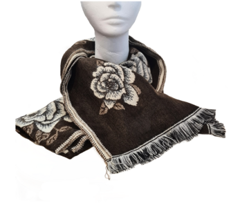 Sciarpa con stampa floreale da donna sd850 Inusual - CIAM Centro Ingrosso Abbigliamento