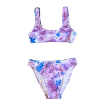 BIKINI TIE-DYE-EFFEKT MÄDCHEN FIORENZA AMADORI SWB2502 - CIAM Centro Ingrosso Abbigliamento