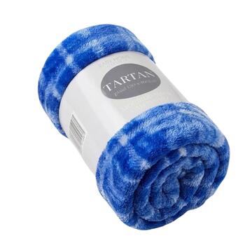 PLAID IN PILE EASY HOME TARTAN 2 PIAZZE