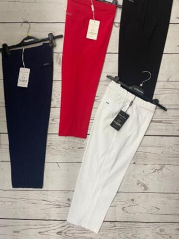 Pantaloni pinocchietto da donna 46-52 Capri mp1200 Ciliegina  - CIAM Centro Ingrosso Abbigliamento