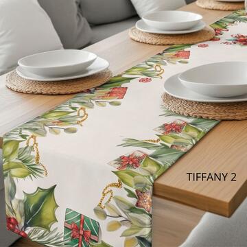 RUNNER DA TAVOLA VINGI TIFFANY XMAS (45 X 140 cm)