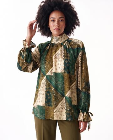 Casacca fantasia paisley Fiorenza Amadori 68608&nbsp; - CIAM Centro Ingrosso Abbigliamento