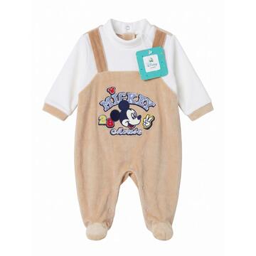 TUTINA NEONATO IN CINIGLIA CON COLLETTO DISNEY BABY WQ3109