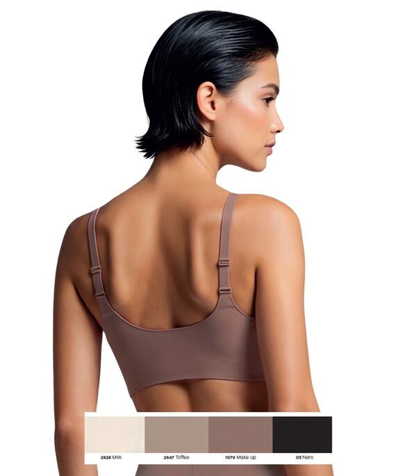 Brassiere imbottita senza ferretto in micro Lormar Touch Bra