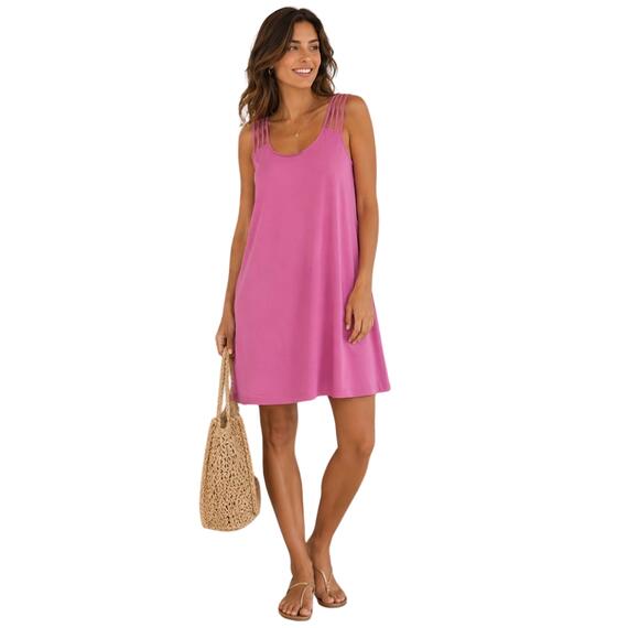 ABITO DONNA SMANICATO CON SPALLINE MULTIPLE SAMIRA LADY 06901
&nbsp;