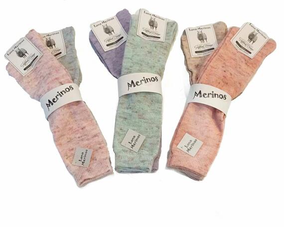 Calzettone lungo donna in lana Merinos Goffredo Berenzi 1002