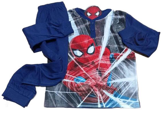 Marvel Spiderman 1077 children's cotton jersey pajamas