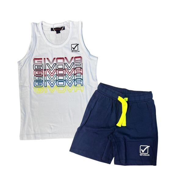 GIVOVA CCC010GB KINDER-SET TANKTOP UND SHORTS
