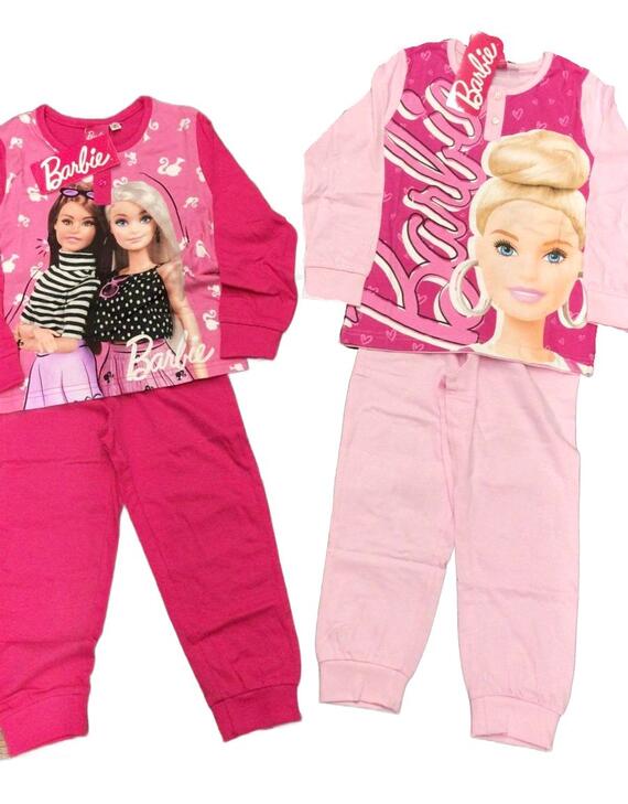 Barbie 1149 girls' cotton jersey pajamas