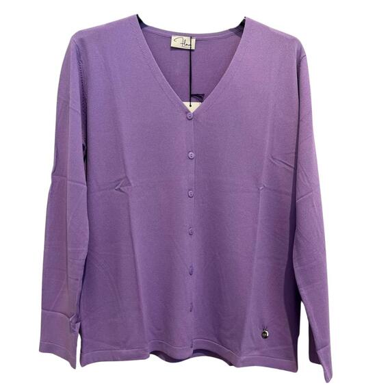 PULL FEMME MANCHES LONGUES COL V OUVERT EN VISCOSE FLORA 322