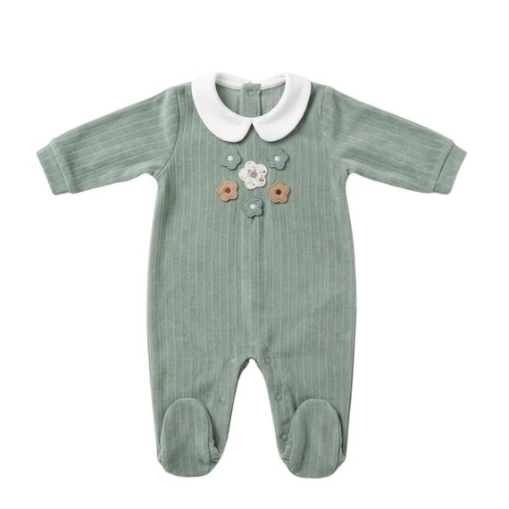 Tutina neonato in ciniglia Ellepi BQ3501