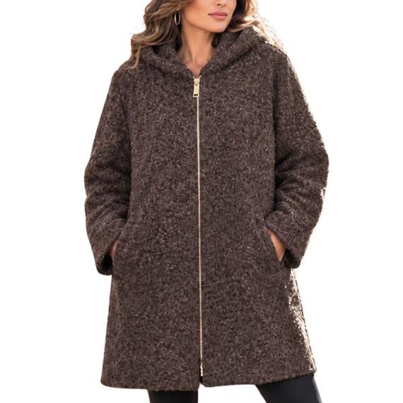 Cappotto donna in lana cotta Donnabella 11434