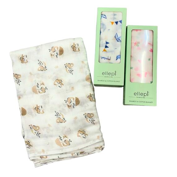 COPERTINA NEONATO IN BAMBOO ELLEPI 12621&nbsp;&nbsp;