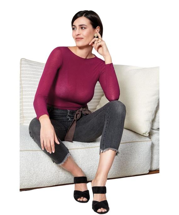 Women's long-sleeved cashmere sweater Sublyme 1412
