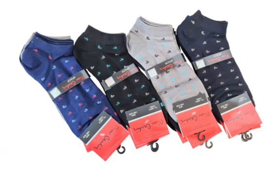 Pierre Cardin PCE 09 men's sneaker socks (tri-pack)