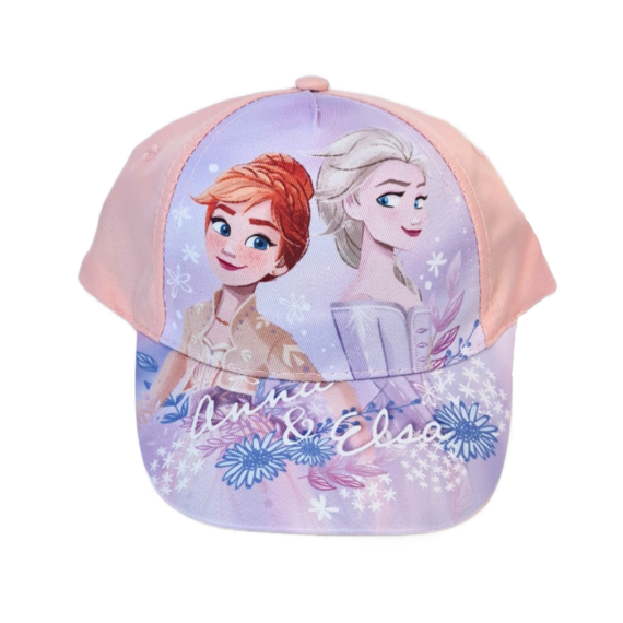 Children's cap with Anna and Elsa Frozen print WE9047