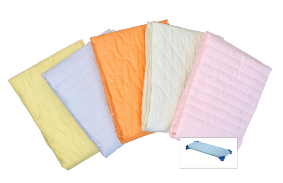 Below with quilted elastic for nursery cot A060TU Andy&Helen