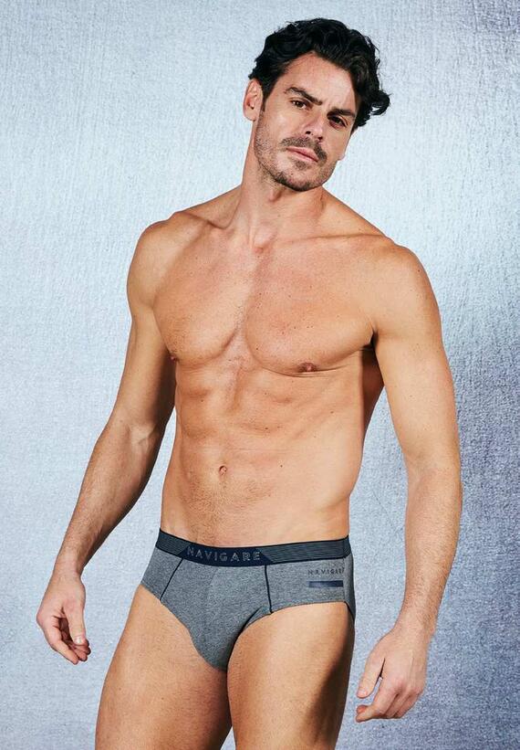 Slip uomo in cotone elasticizzato Navigare 21307Z