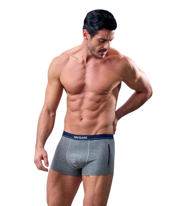 Navigare 21506 Men's Stretch Cotton Boxer Shorts