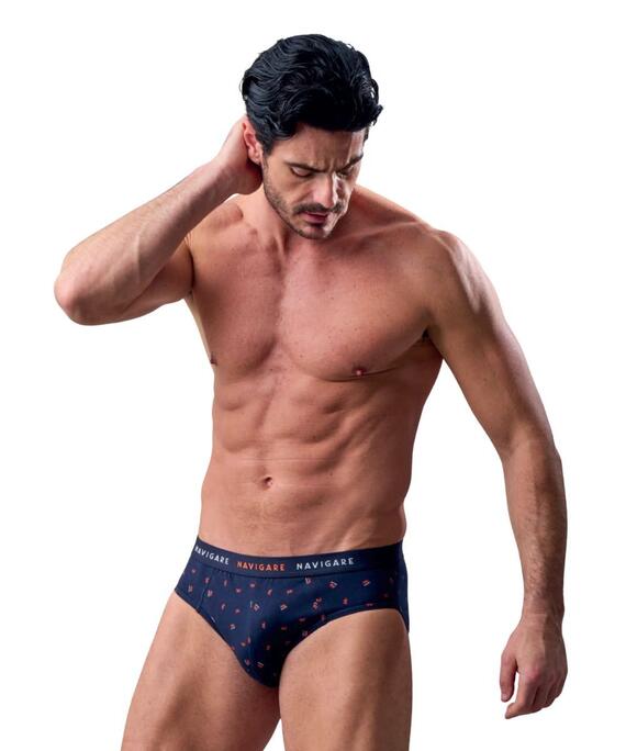 Slip uomo in cotone elasticizzato Navigare 215445