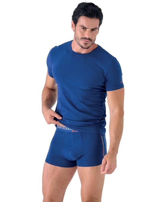 Completo uomo con t-shirt e boxer Navigare 21636