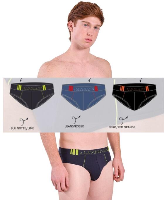 Slip ragazzo in cotone elasticizzato Navigare 21645J