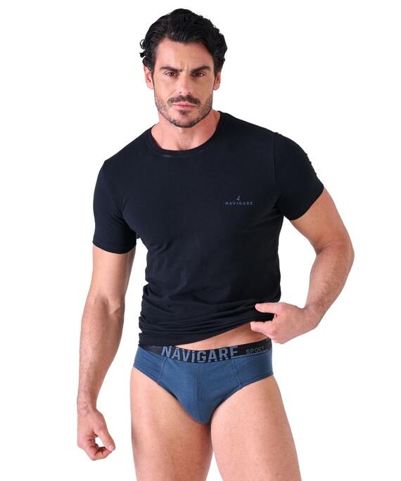 Completo uomo con t-shirt e slip Navigare 31687
