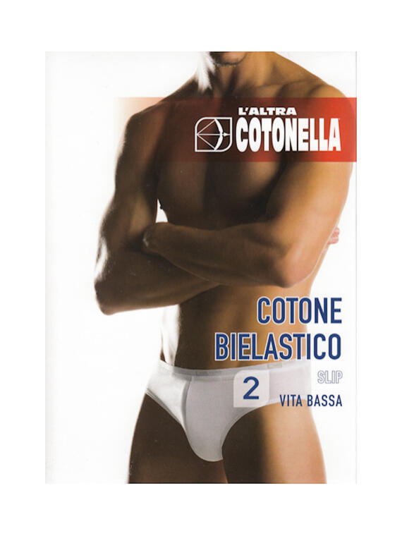 Slip uomo in cotone elasticizzato L'Altra Cotonella GU016 ( BI-PACK)